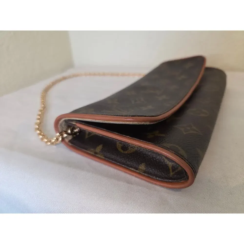 Louis Vuitton Monogram Twin Pochette GM Shoulder Crossbody Bag LV Vintage